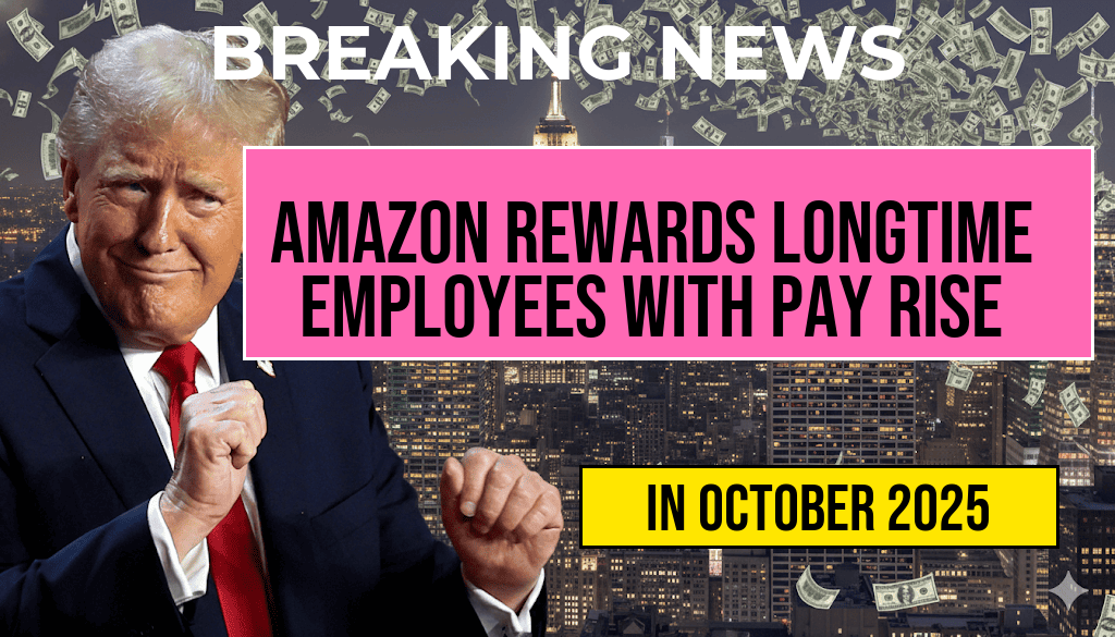 Amazon Rewards Its Longest-Serving Employees with a $1.90 Hourly Pay Increase This Month