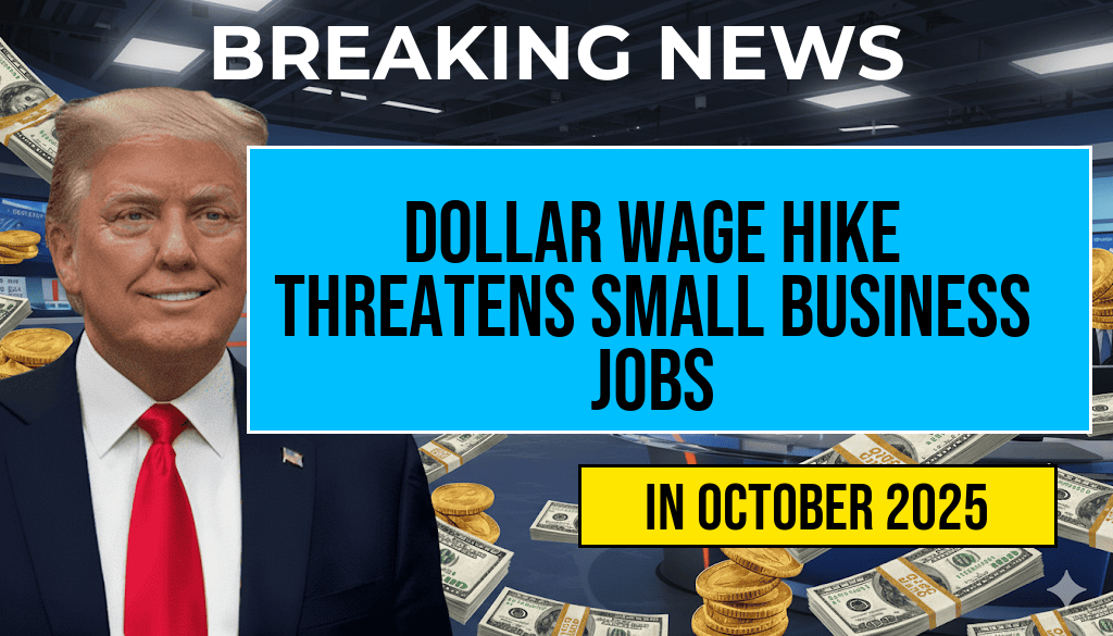 Could the One-Dollar Wage Increase Force Small Businesses to Lay Off Employees Amid Automation Concerns?