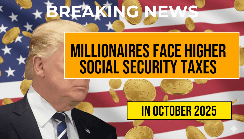 Millionaires Face Higher Social Security Taxes as Maximum Earnings Cap Rises to Three Hundred and Seventy-Six Thousand Dollars