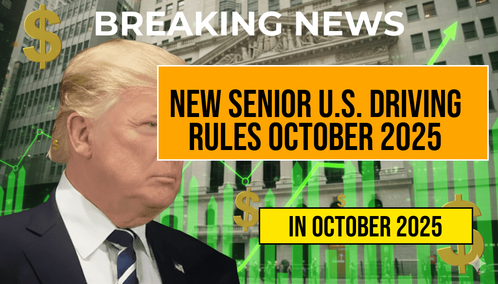 New U.S. Driving License Regulations for Seniors Take Effect October 2025 – Essential Updates for Drivers Over 70
