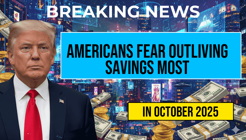 Retirement Anxiety: Two-Thirds of Americans Fear Outliving Their Savings More Than Death