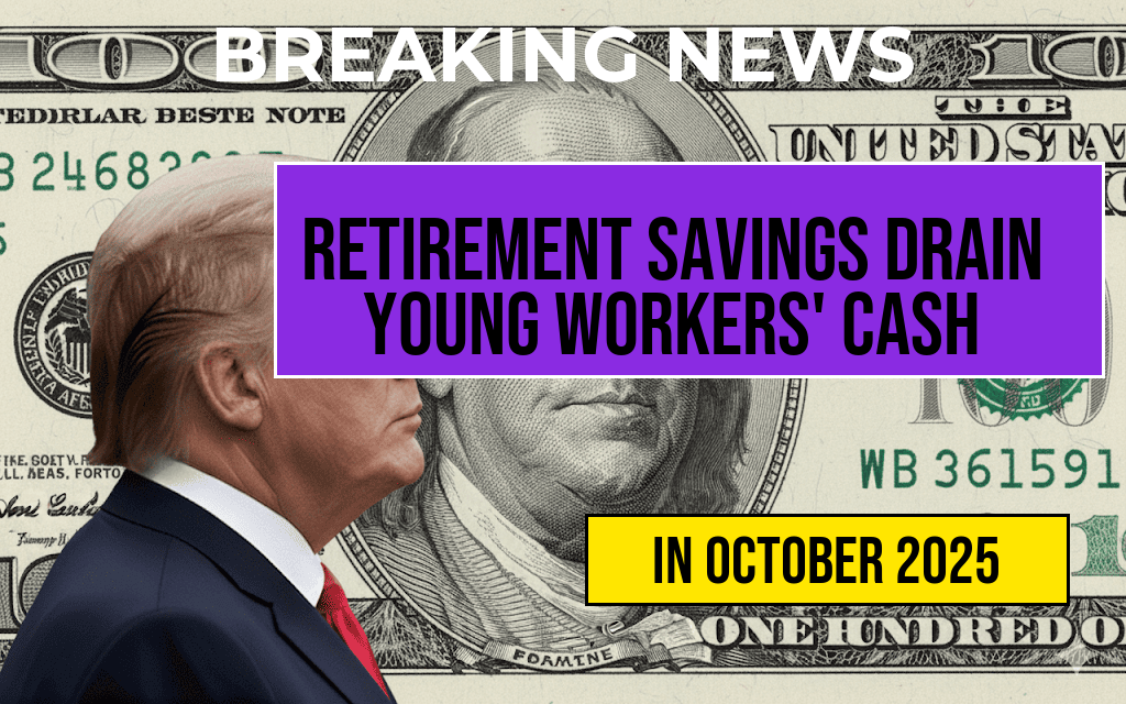 Retirement Savings Shortfall: The “Financial Vortex” Drains 42% of Younger Workers’ Spare Cash