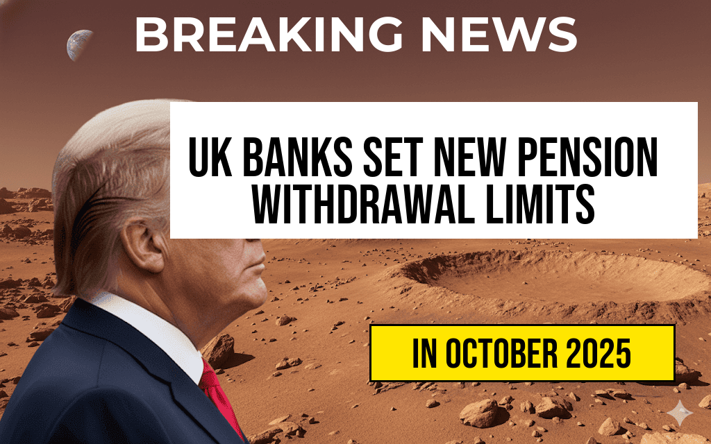 UK Banks Surprise Pensioners with New Withdrawal Limits Set to Begin September 27, 2025