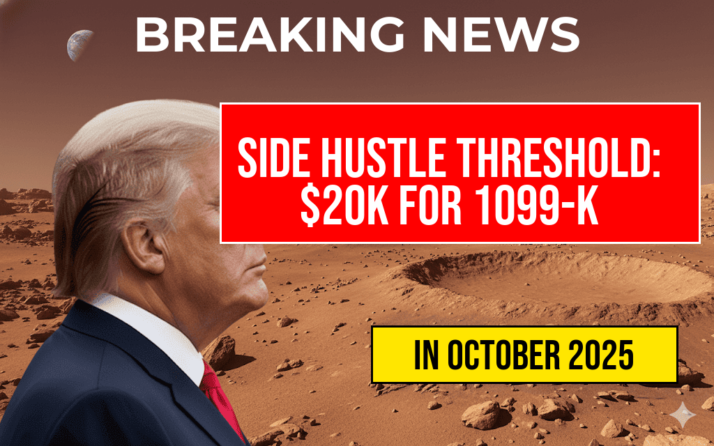 Understanding the Side Hustle Threshold: You Need Over $20,000 in Payments to Receive a 1099-K